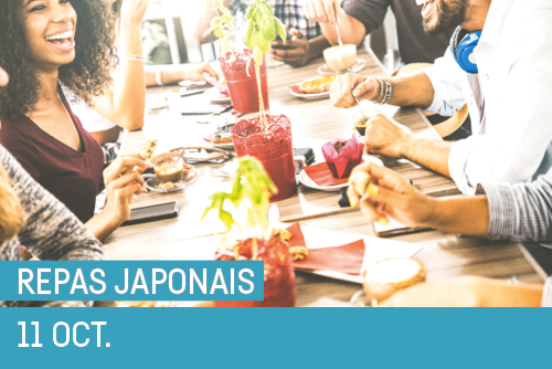 Lire la suite à propos de l’article Repas japonais
