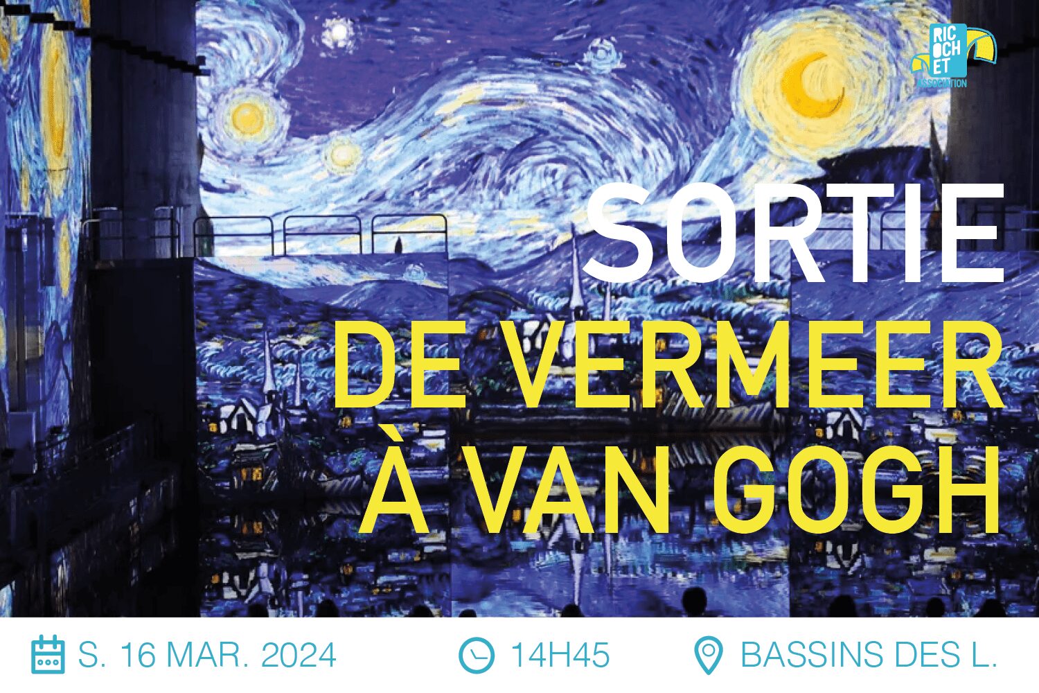 Lire la suite à propos de l’article Sortie de Vermeer à Van Gogh