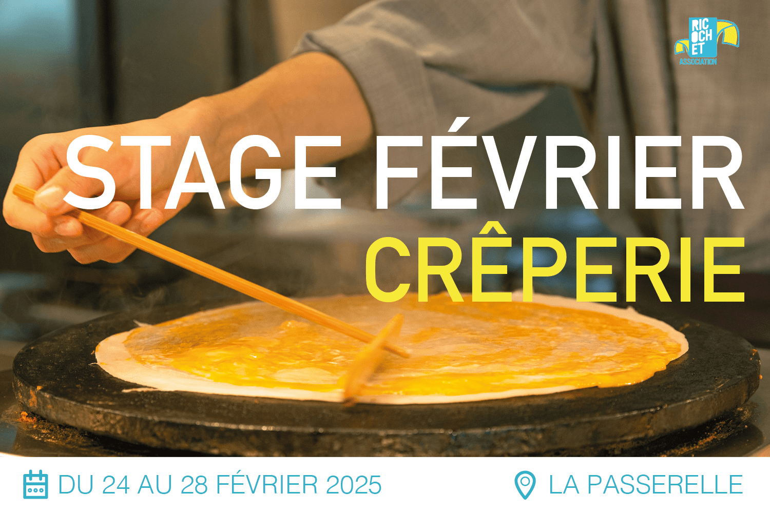 Lire la suite à propos de l’article Stage Crêperie